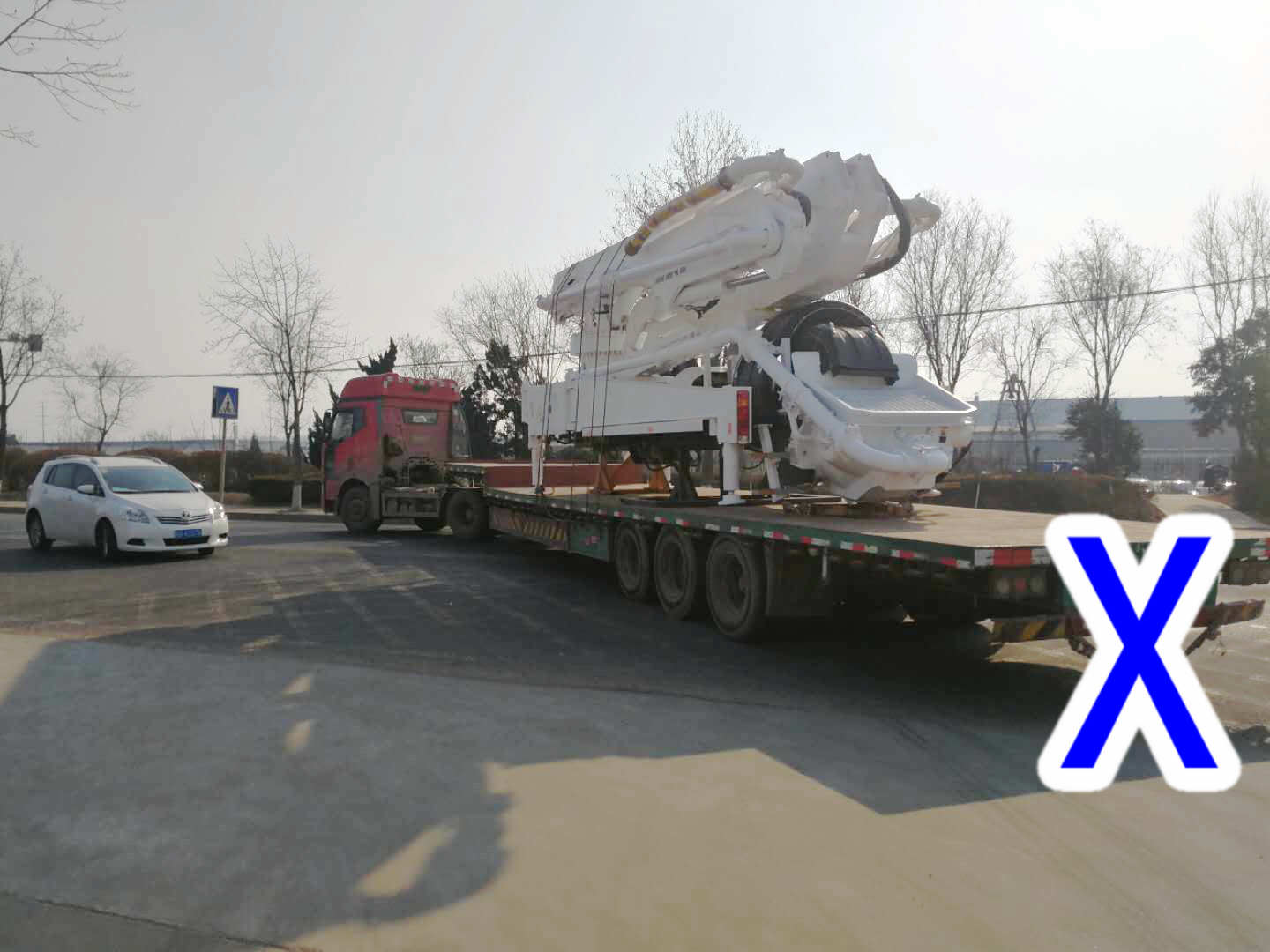 青島小型混凝土泵車價格