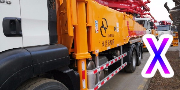 小型混凝土泵車的主要組成部分，組成一臺完整的泵車——科尼樂集團